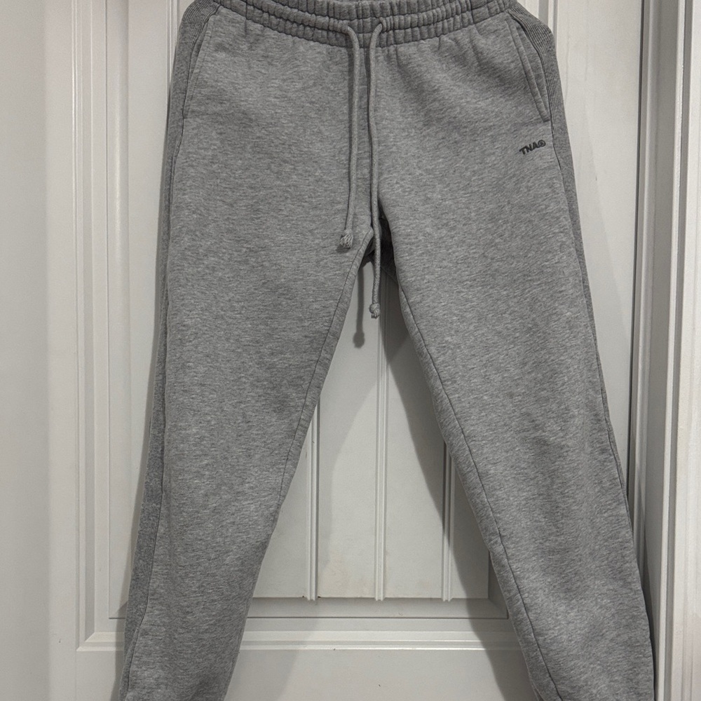 TNA Heather Gray women’s fleeced Joggers